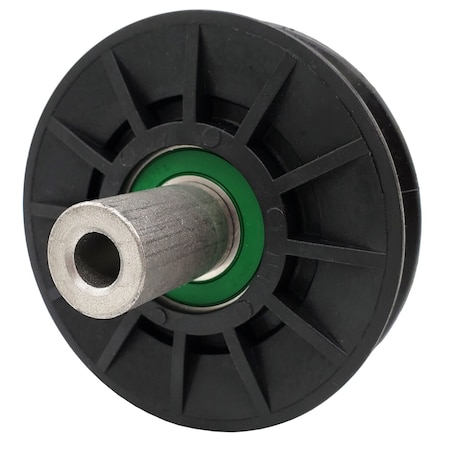 Terre Products Husqvarna 407287 Husqvarna 532407287 V-Groove Idler Pulley - 3.5'' Dia.- 3/8'' Bore - Plastic 343253